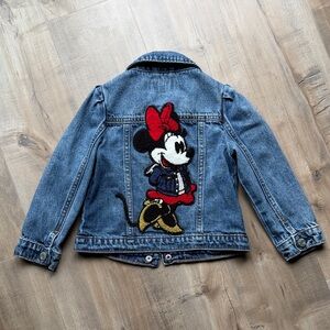 GAP Disney Kids Minnie Mouse Jean Jacket 4T